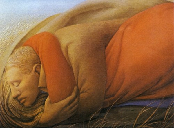 The Lovers by George Tooker